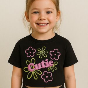 Black Cutie Crop Top